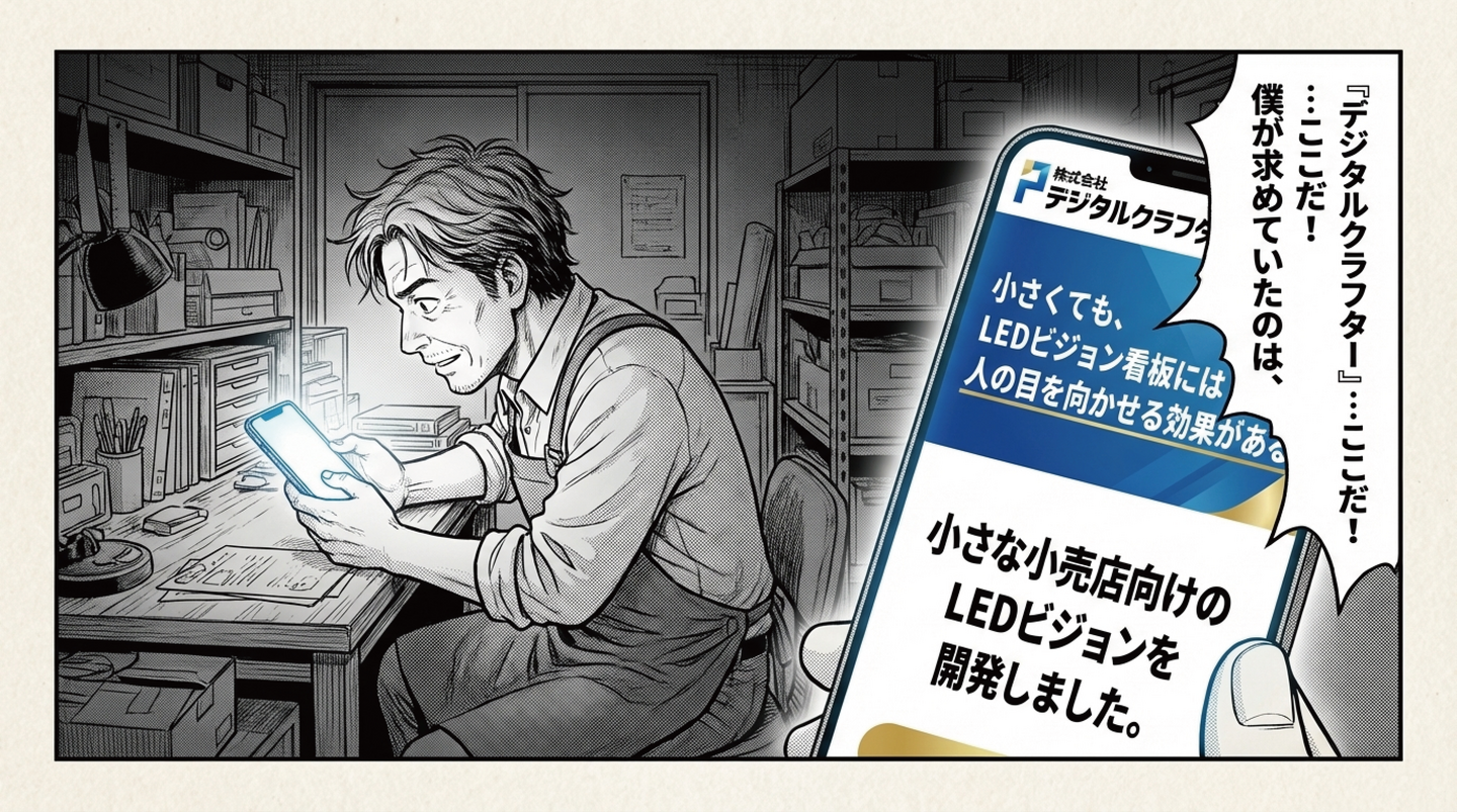 LEDビジョン　デジタルクラフター