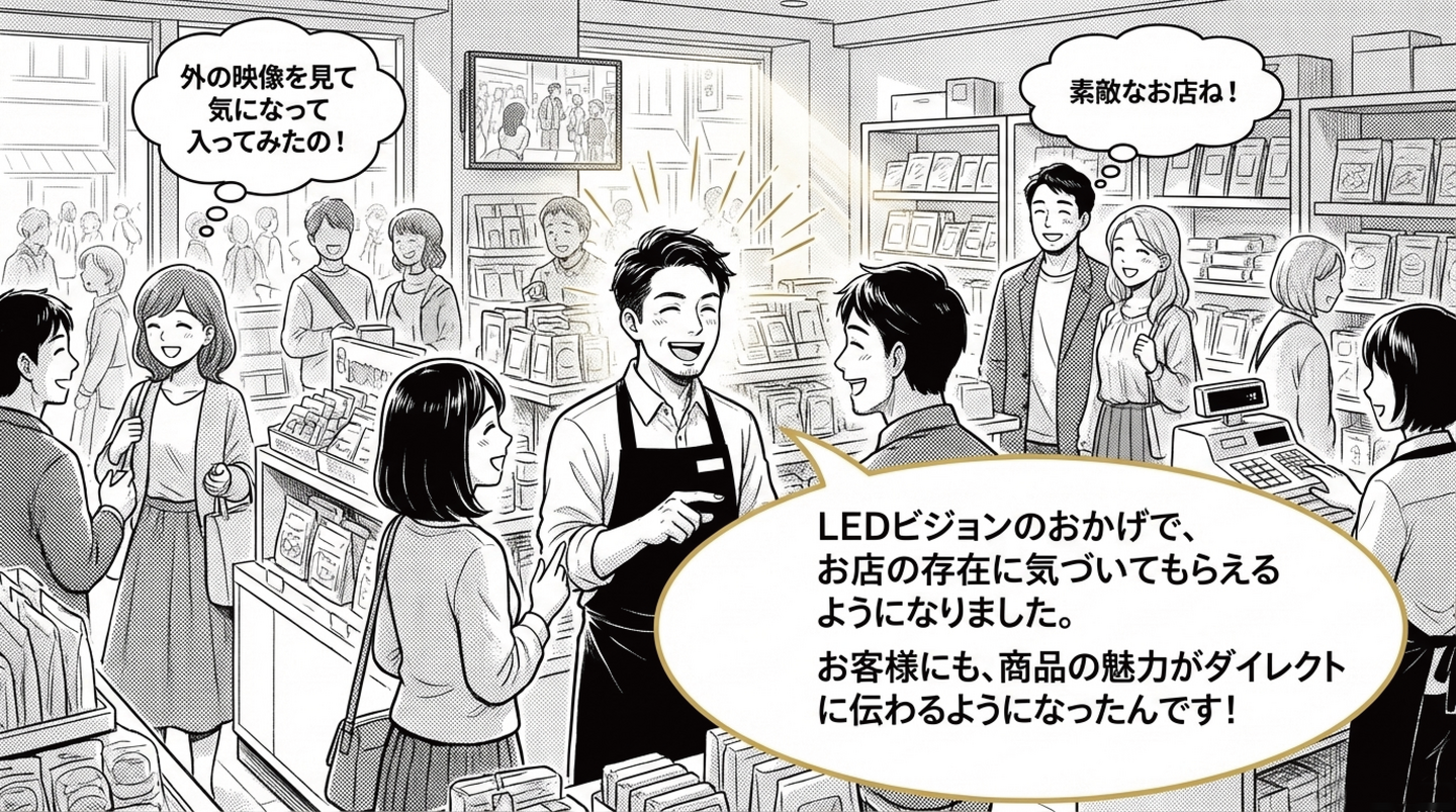 LEDビジョン　デジタルクラフター